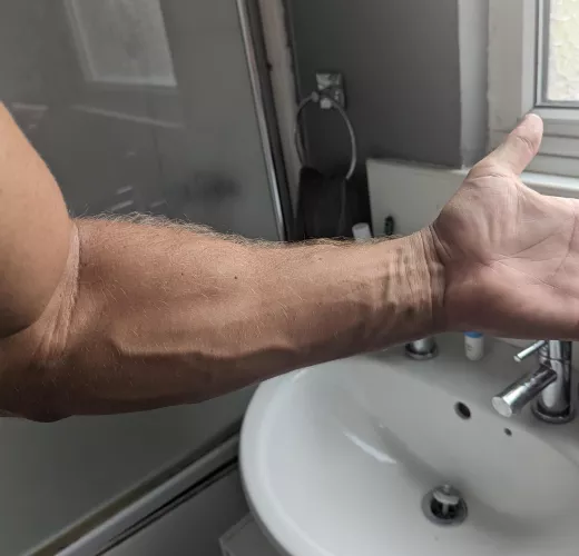 Got a little pump on after training by pg_flex