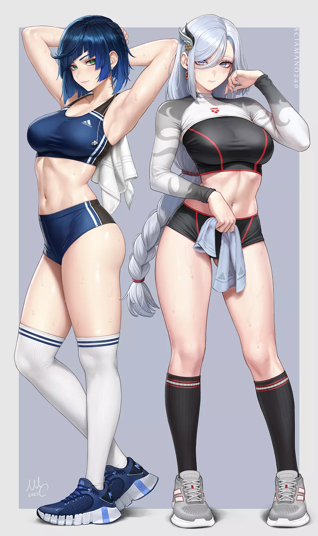 Gym friends [Genshin Impact] posted by x54dc5zx8
