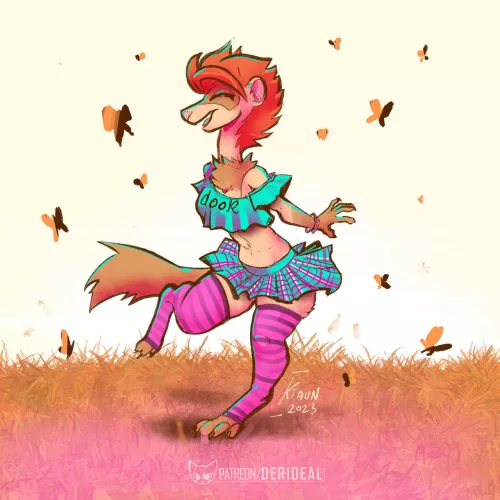 Happy dance (art by me) by derideal