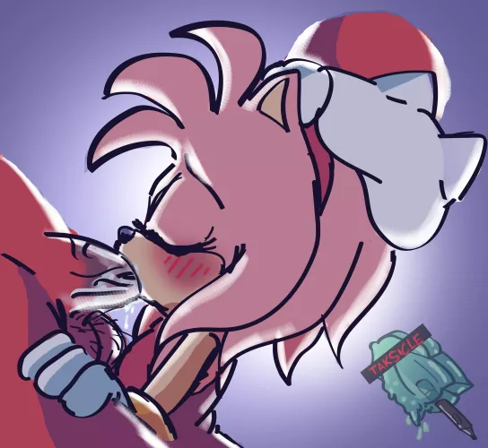 have a lot of sonic art and comms i made (and want more) So i'm just dumping them until someone pays me to draw the IDW girls so my life will be complete. This was for Amy Rose Jam 2020 (art by me: Taksicle) by Taksicle