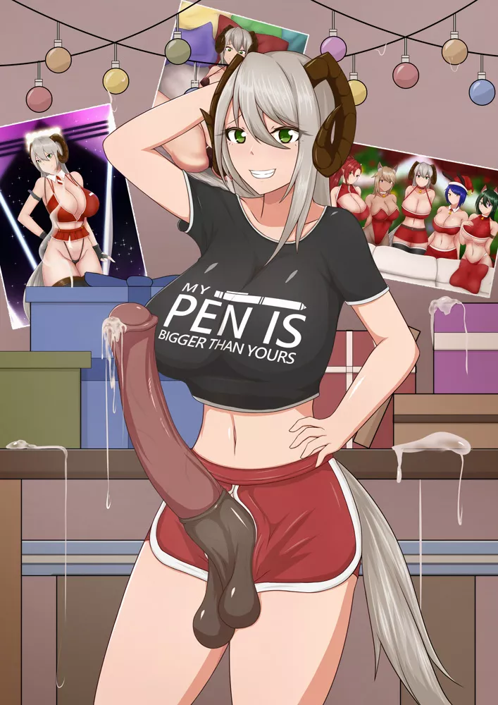 Her pen is bigger then yours posted by Penacham