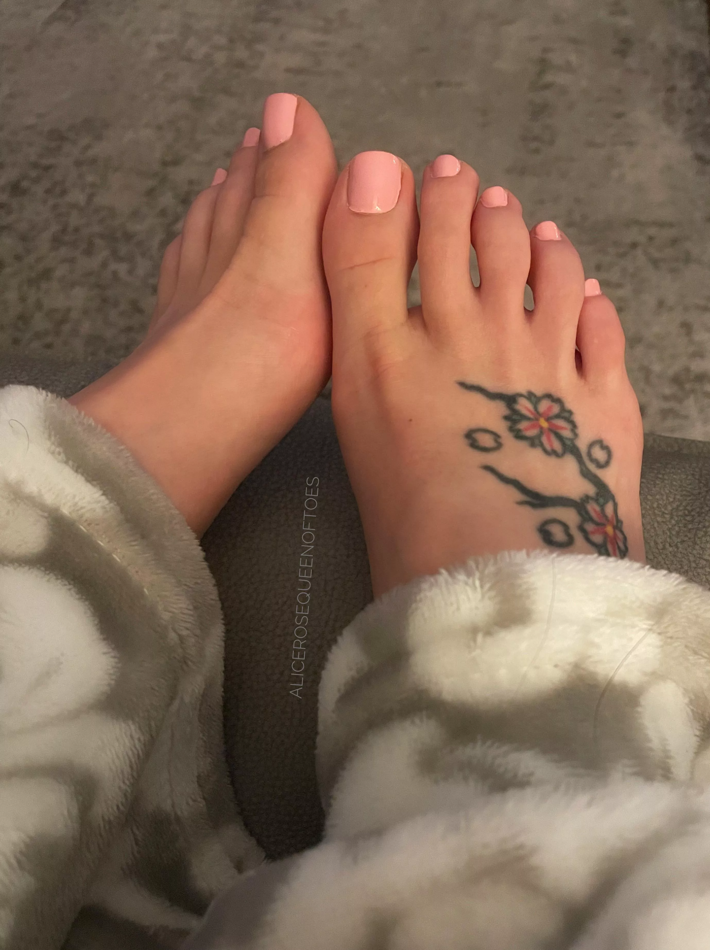 Hopefully you don’t mind cold toes 🙈 posted by AliceRoseQueenOfToes