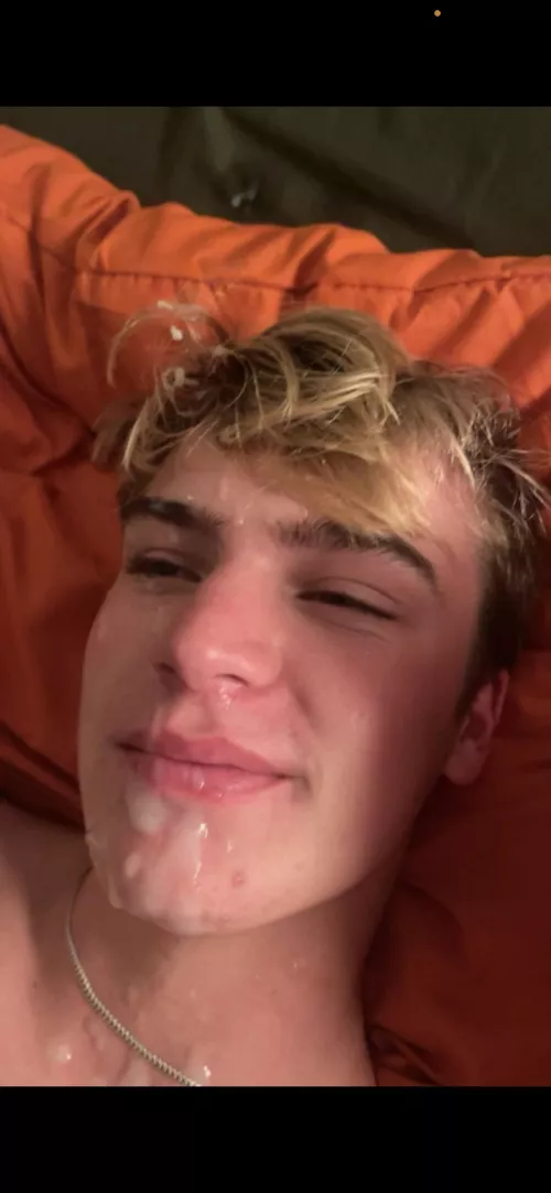 How do I look after a jock came on my face by Ok-Run-1801