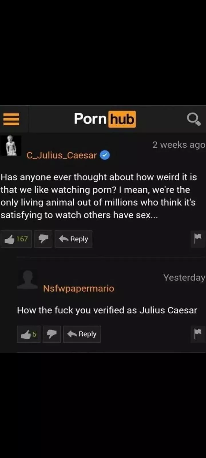 I guess Julius Ceaser does make a point posted by tututima