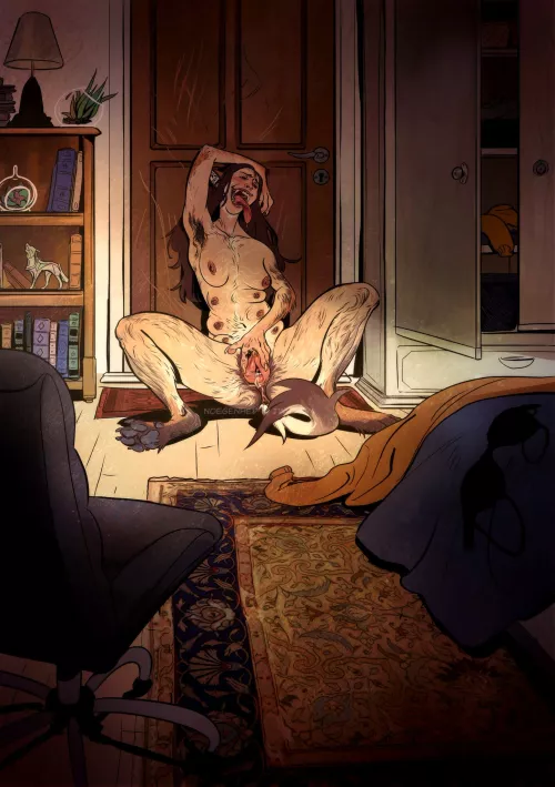 i howl for the day i get to mount you.. by uhowl4me