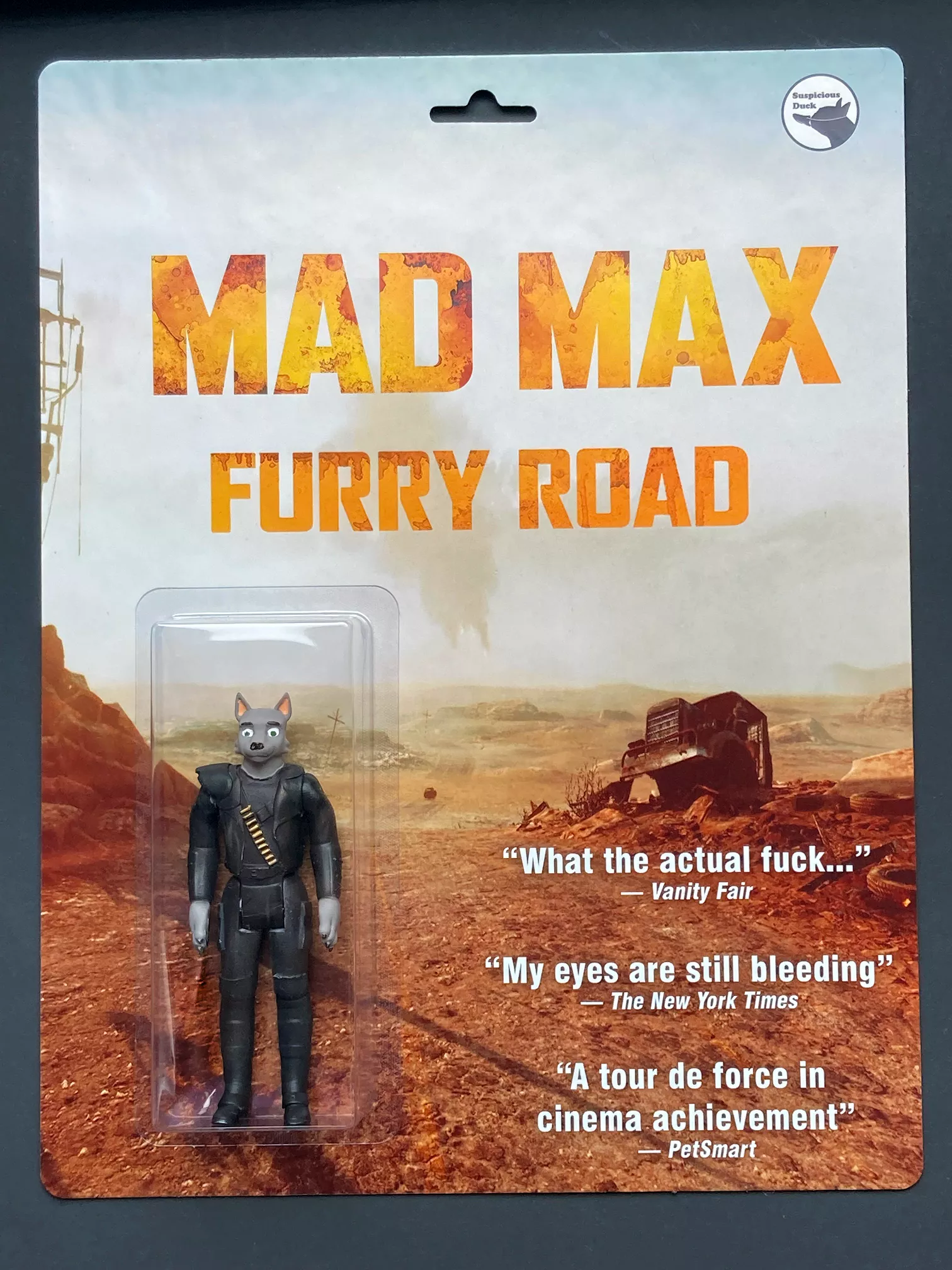 I made a furry action figure posted by psybermonkey15