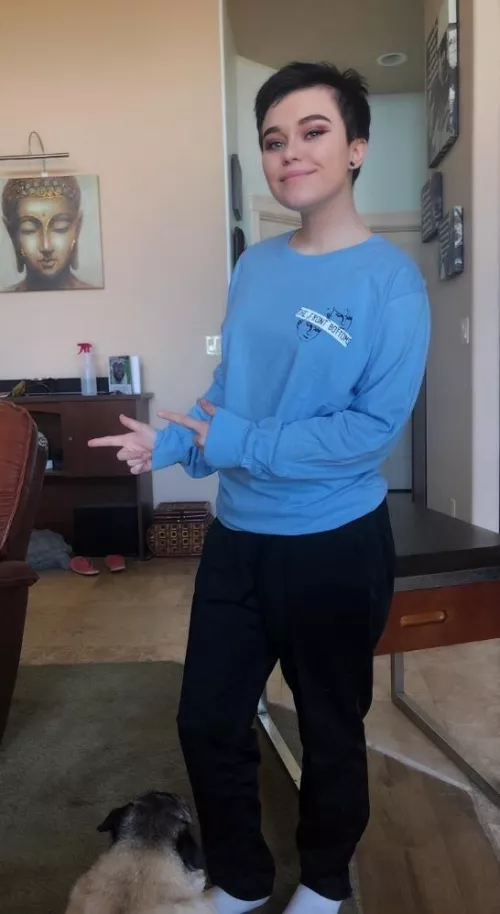 I may be depressed, but at least sometimes I’m cute! by Original-Physics-613