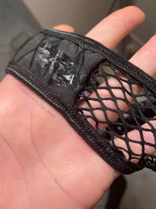 I obviously got horny in my fishnet panties by Impossible_Cow_8948