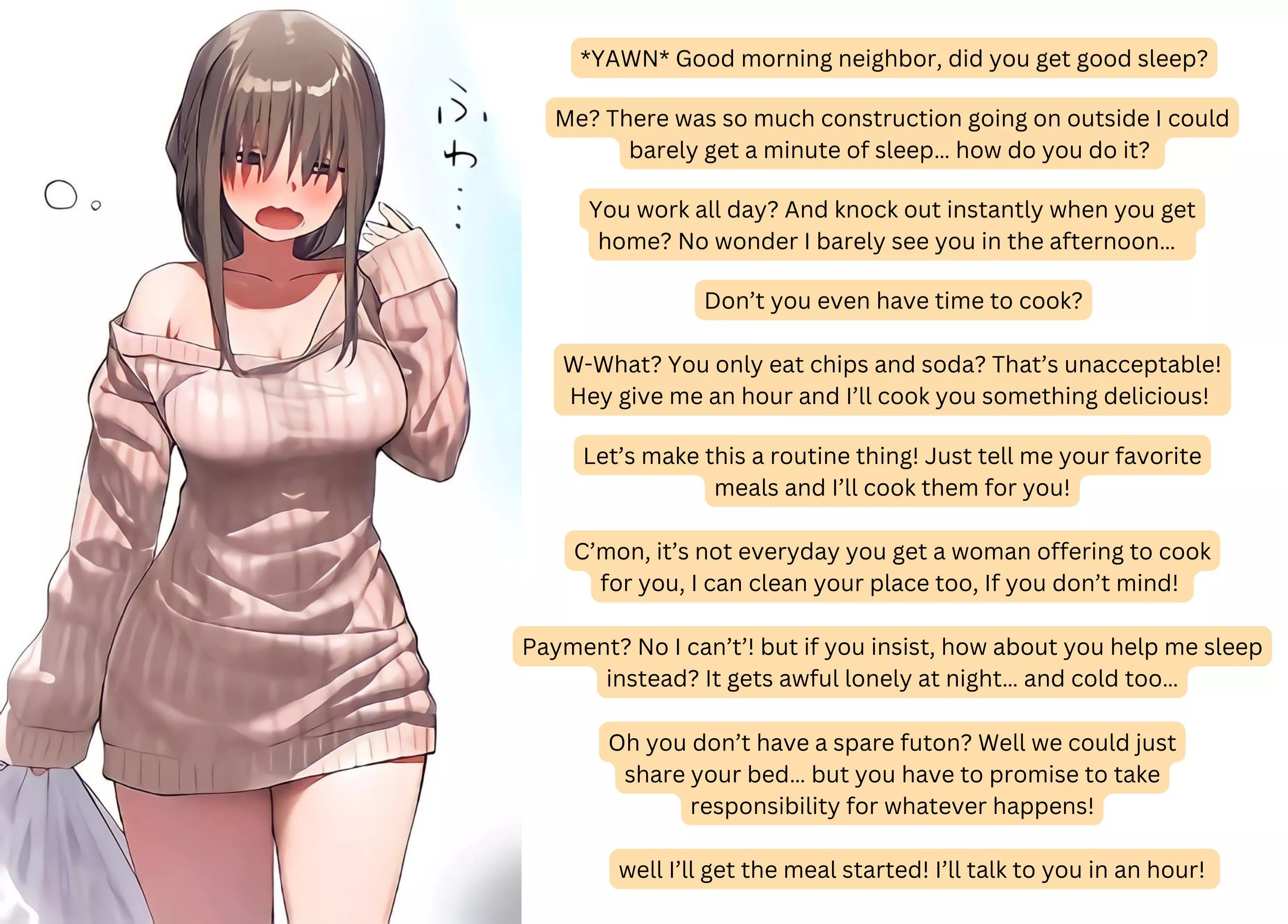 Instant housewife [Quick] [Responsibility] [Implied] [Housewife] Artist: mabanna7787 posted by peachyqueen45