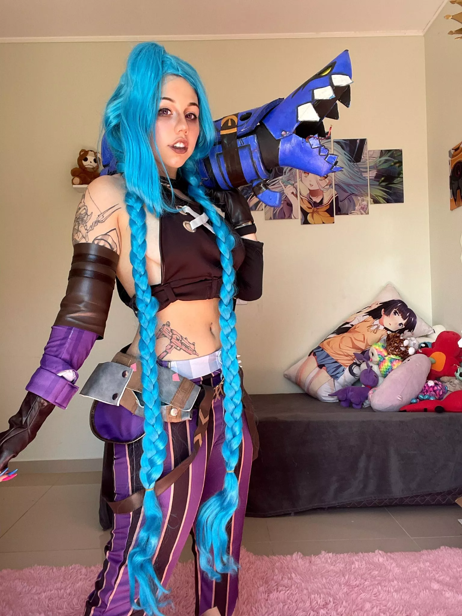 Jinx (Kinechan) [League of Legends] posted by kinezinhachan