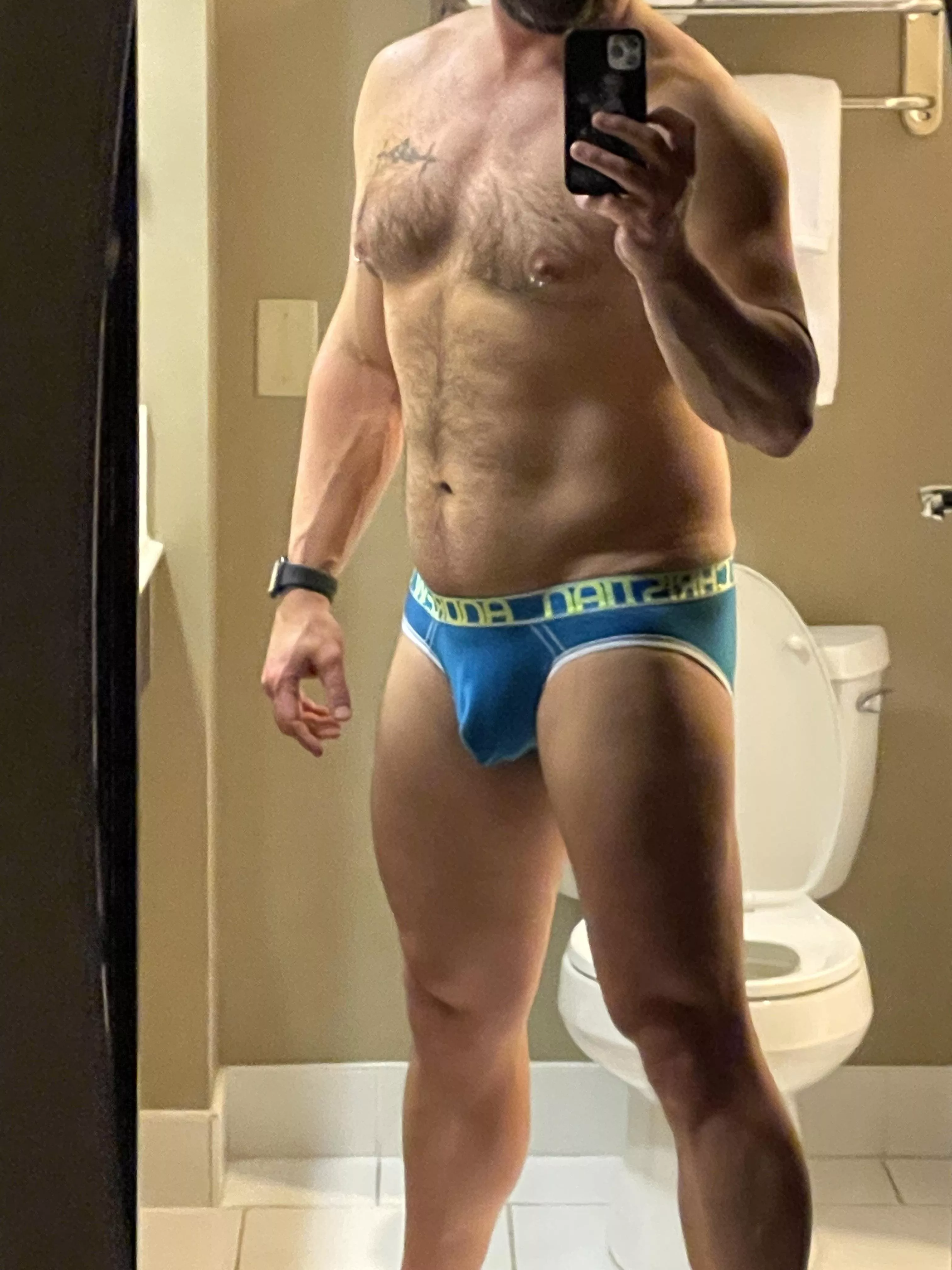 Just me in my hotel room posted by iowacowboy77