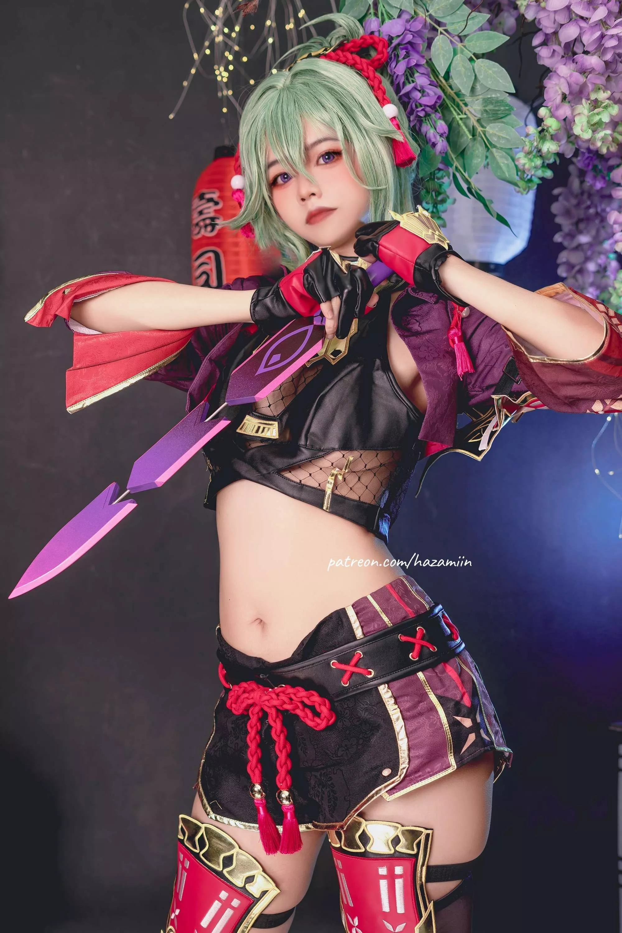 Kuki Shinobu from Genshin Impact by Hazamiin_cos posted by Roxas_9