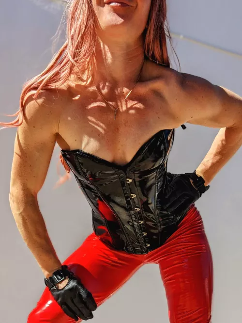 Let me tell you a secret, about my corset of course, naughty boy by powerfulzoyaxxx