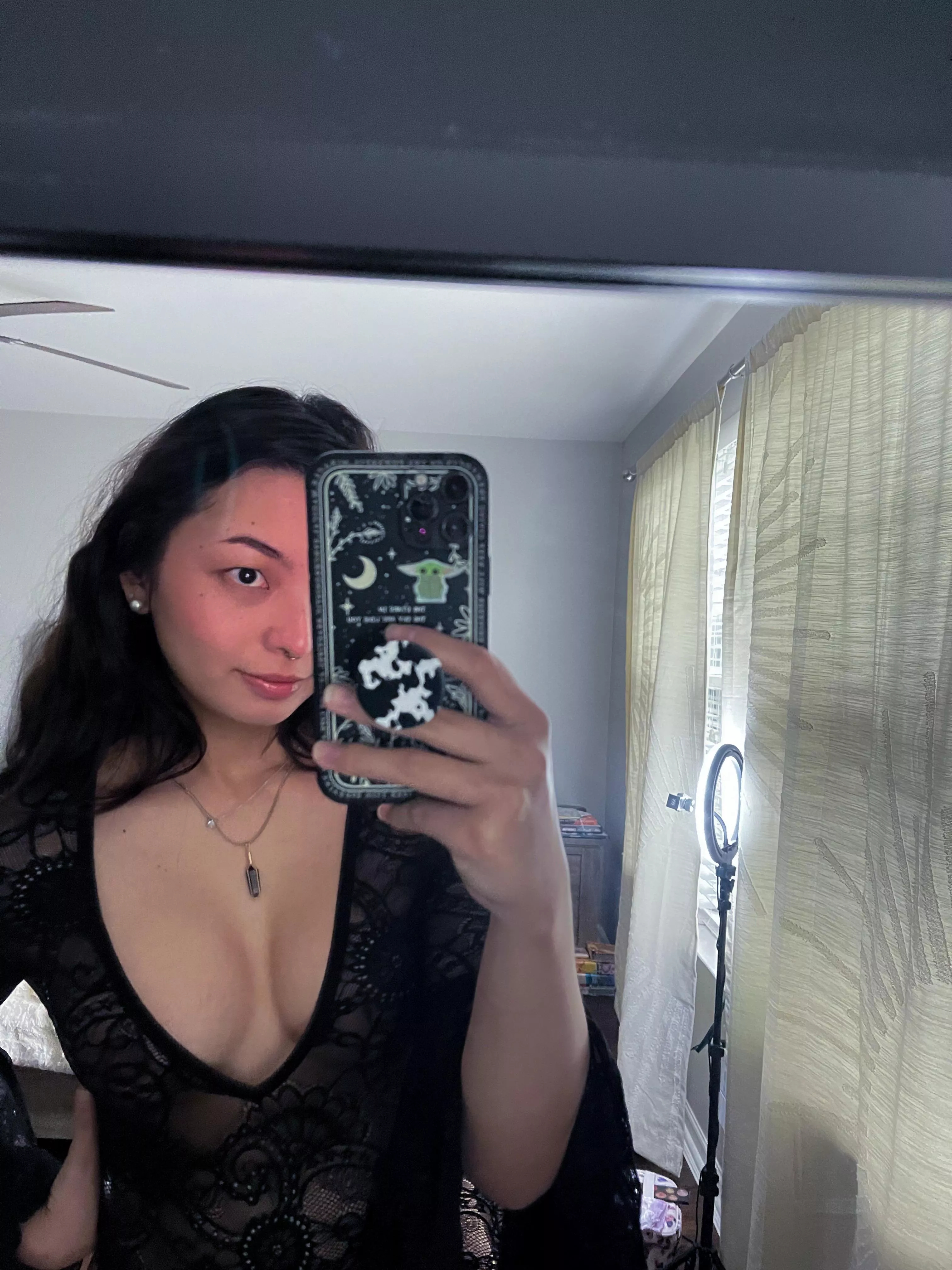 loving my bodysuit 🔮🖤😘 posted by sboobiescreams