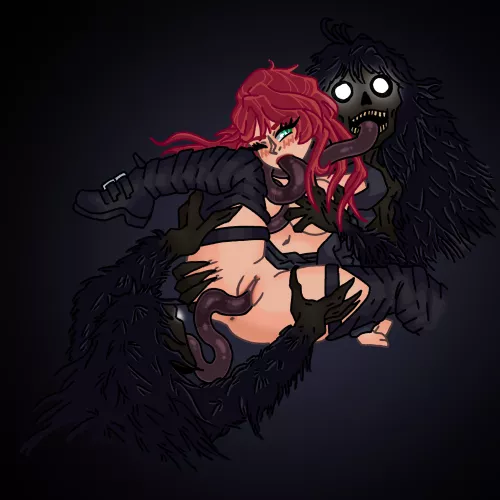 Lucille Vs the Mad Ones [OC] [Bloodborne] by CharmDraws