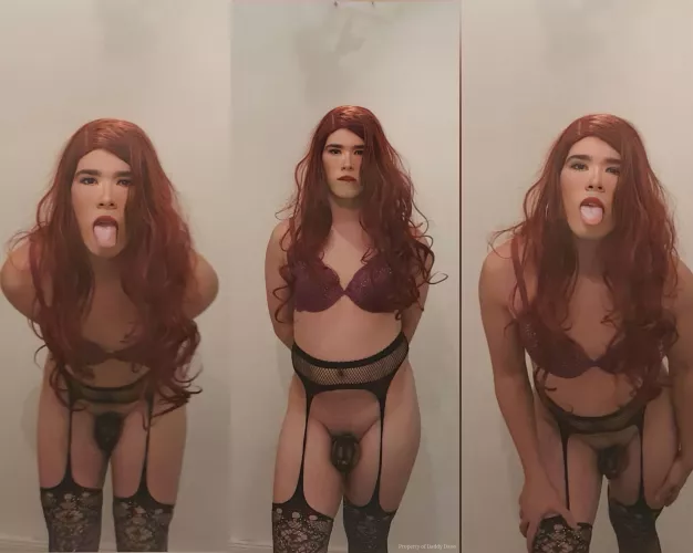 Maya is still a little upset with me that I had to cage her 😂 that's okay, eventually sissy you'll get used to it😏 by Daddy_OG_Dave