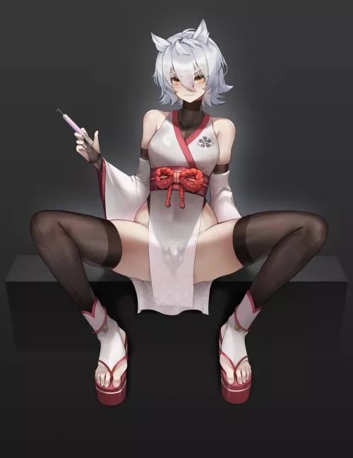 Maya Spreading Show Off (Gins) [Azur Lane] by sequence_string