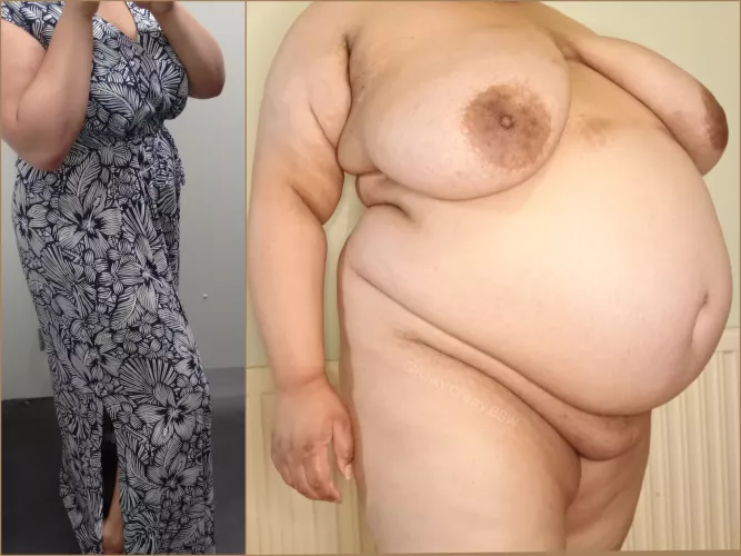 My belly went from a little bump to a massive round beach ball by chunky_cherry