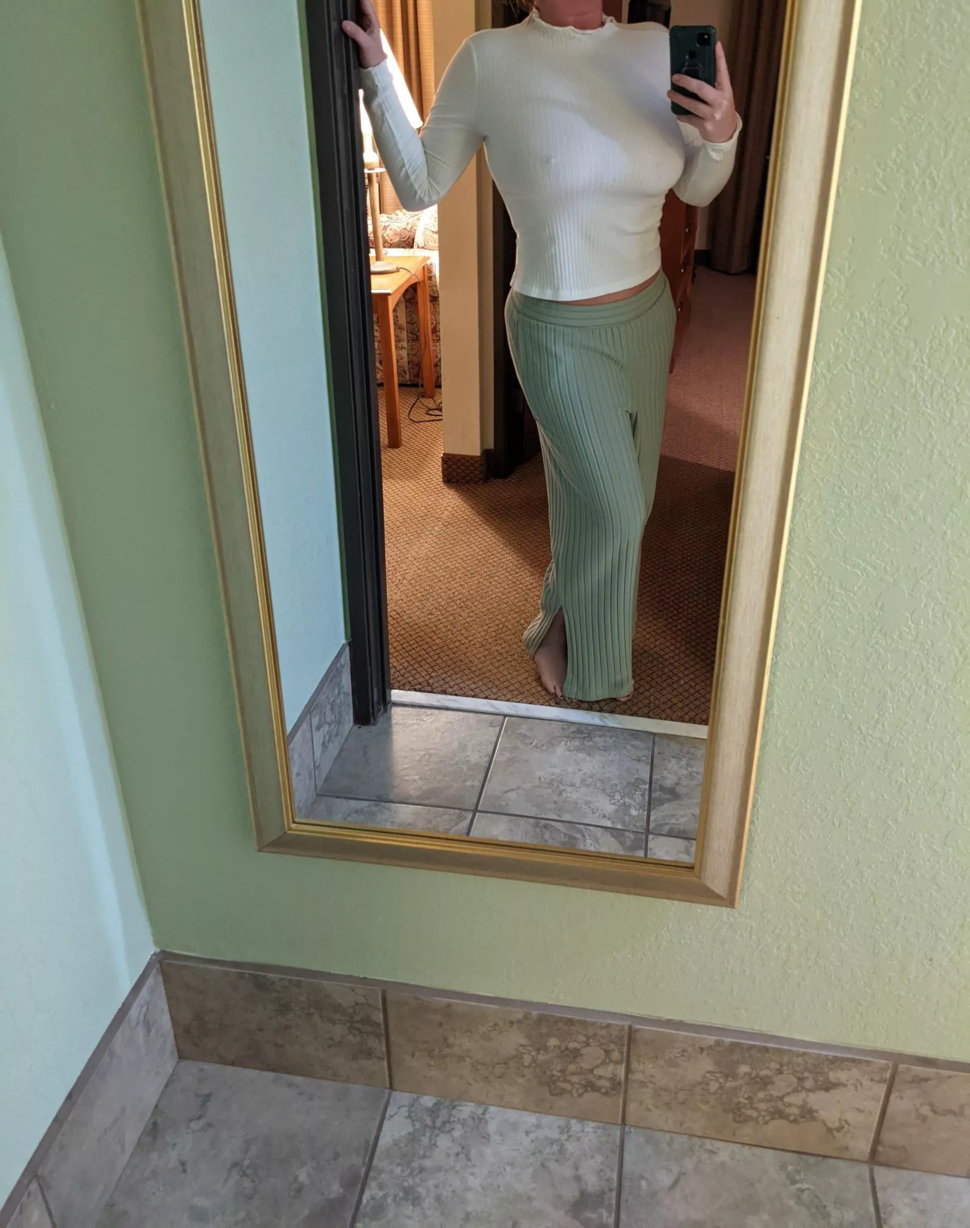 My cozy hotel attire. 🤗 posted by DevotedTM