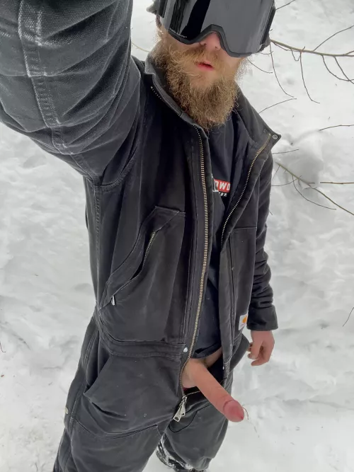 Out here checking the snow depth by nickyfresh69