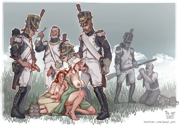 Peasant! Your family has been requisitioned to support the Great Army! [Po-ar] by Po-ar