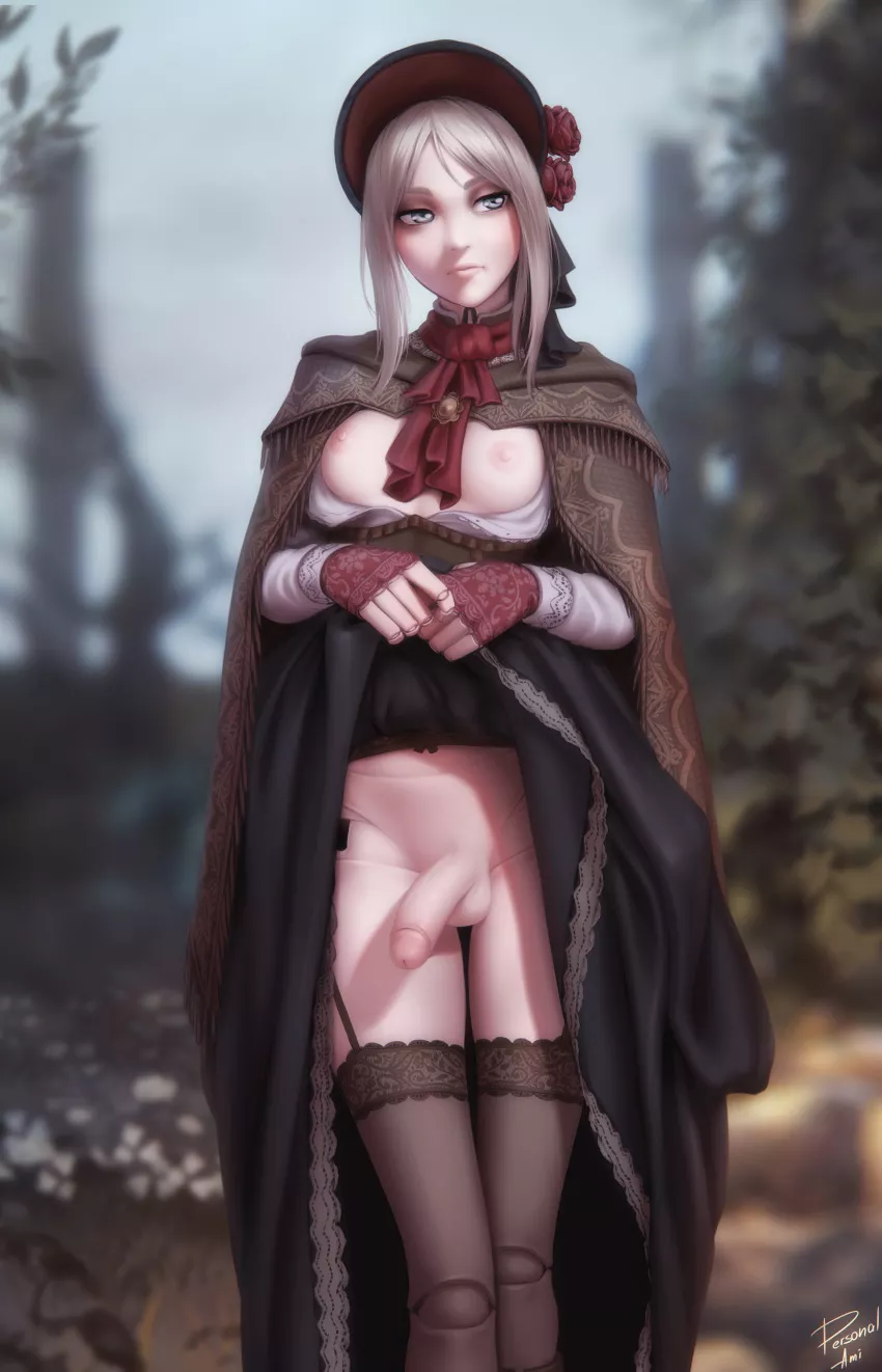 Plain Doll Lifting Their Skirt (Personal Ami) [Bloodborne] posted by sequence_string
