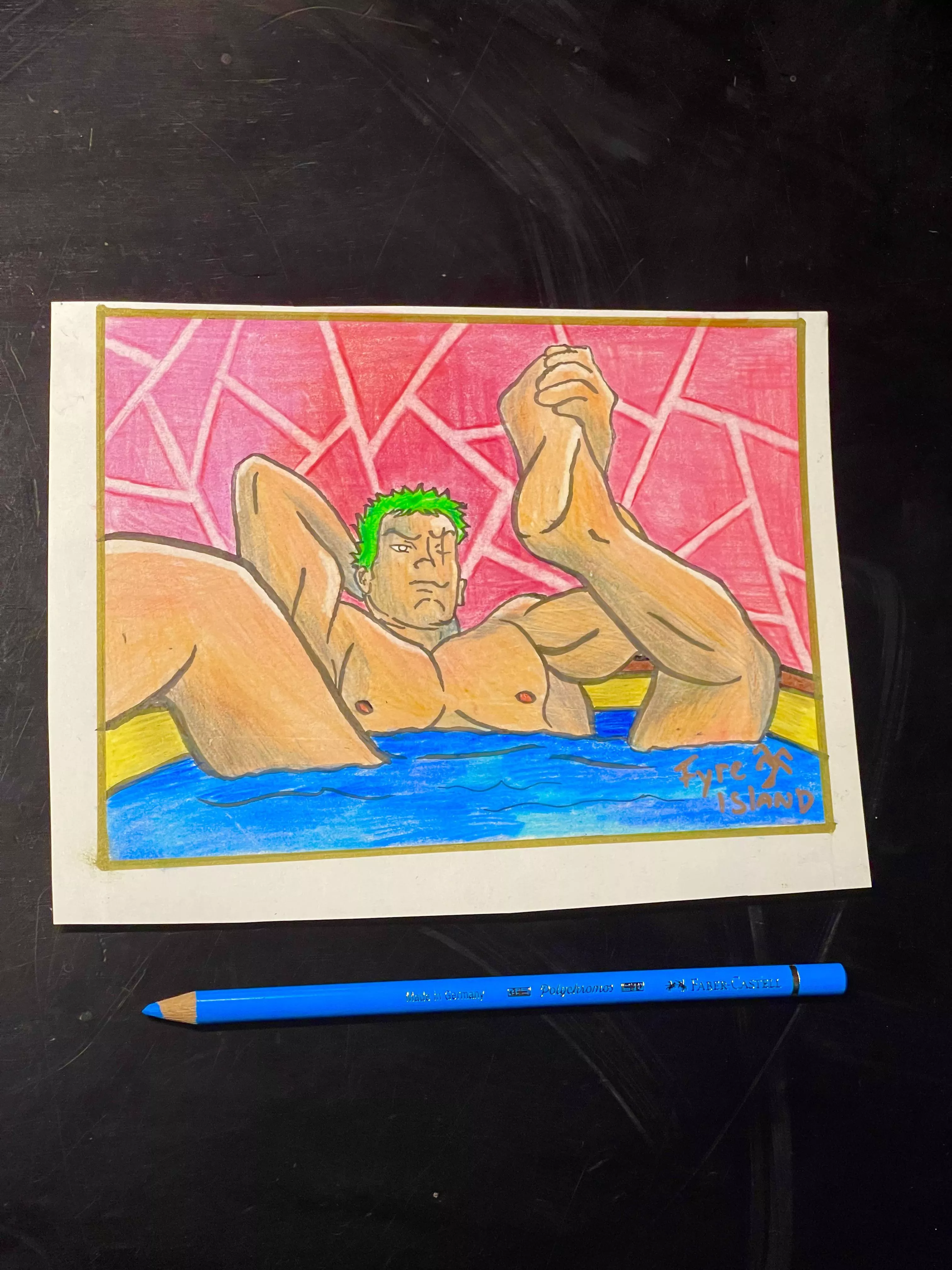 POV: You’re taking a bath w/ Zoro | @FyreIsland posted by Fyre_Island