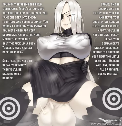 Serve your country~ [Futanari] [Dubcon] [Musk] [POV] by MarcieMallard