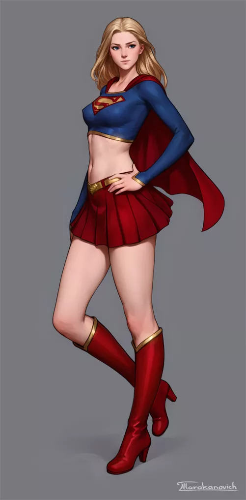 Supergirl Beauty ( Tarakanovich) [DC] by sequence_string