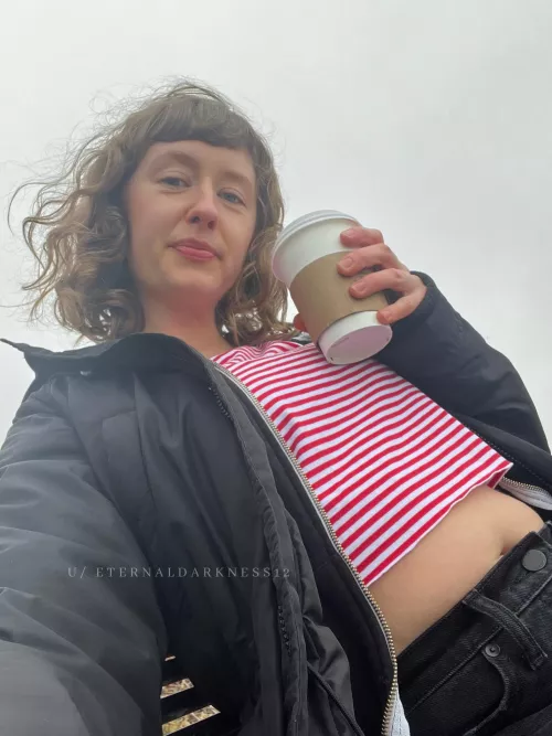 The bangs were getting blown away today!! 🌬️ by eternaldarkness12