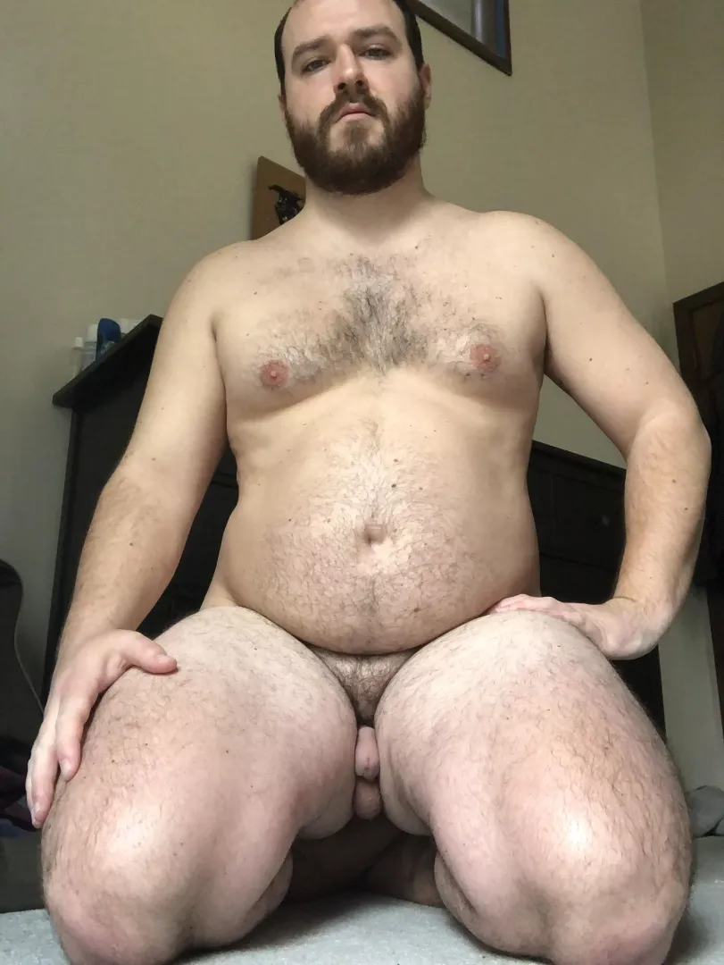 the way my huge thighs destroy my dick and balls.. by BusyLog2804