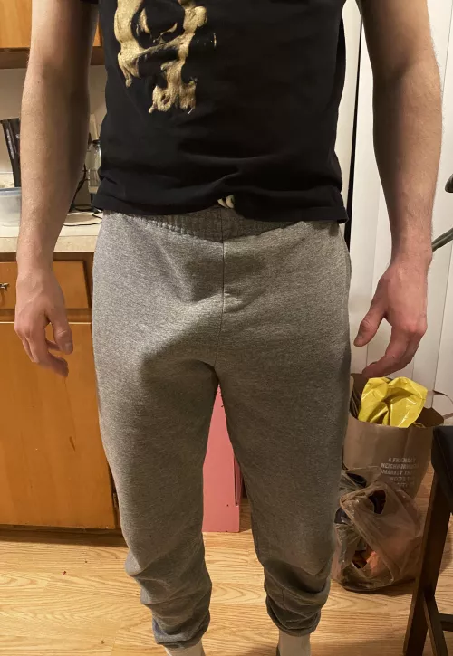 There’s something in my sweats… by NakedPhysique