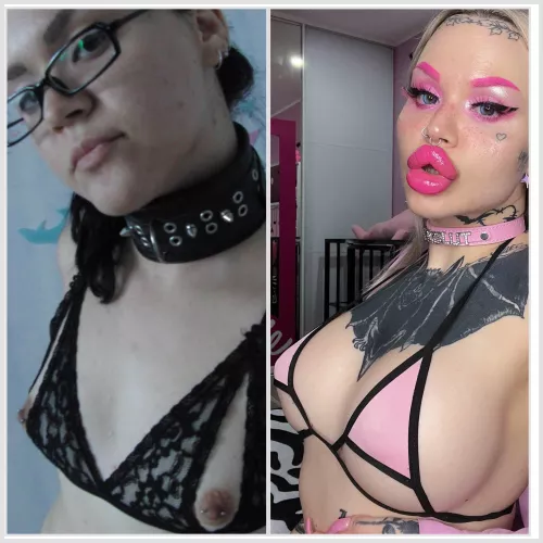 They said “its a huge turn off” about the left photo. What would they say now? by nasty_bimbo