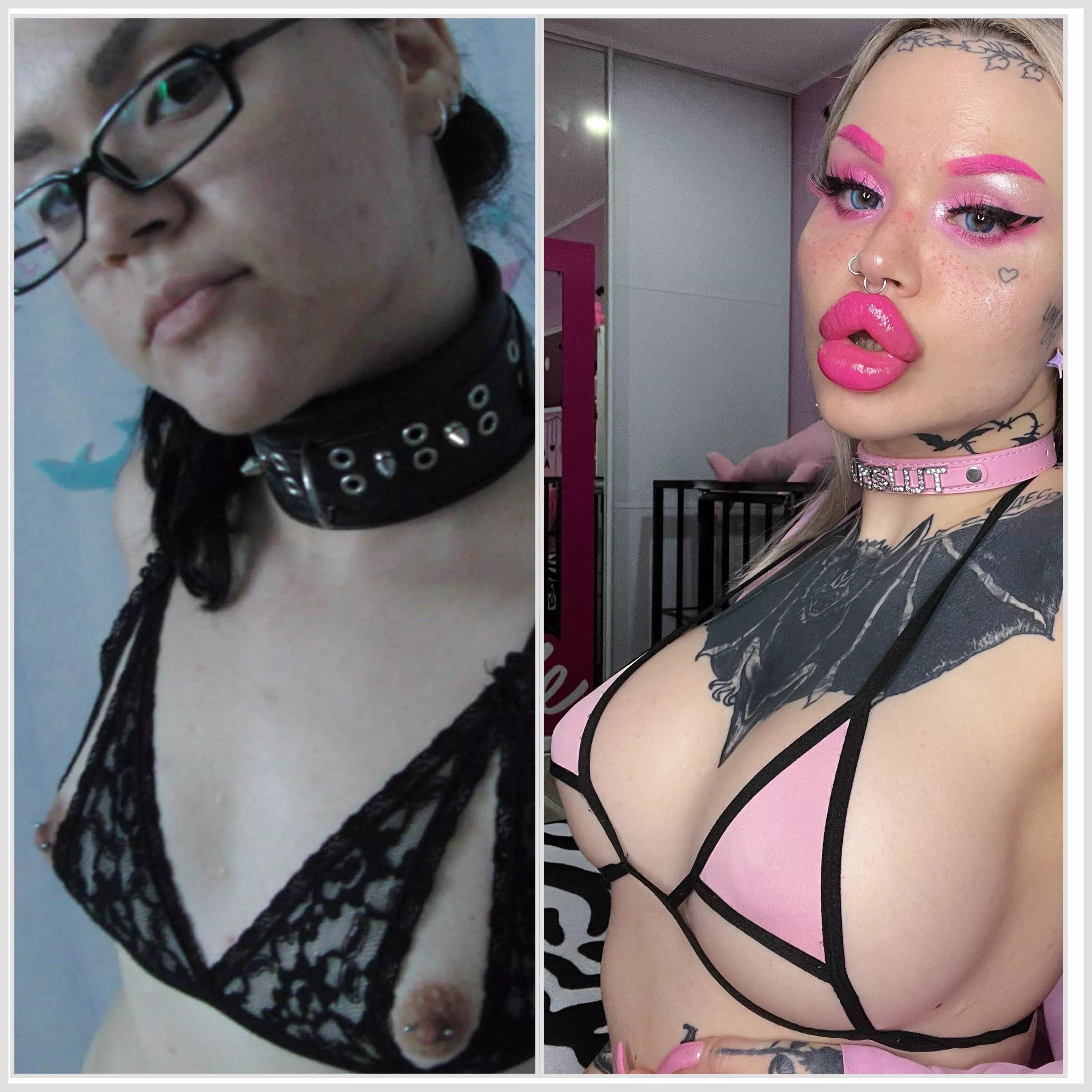 They said “its a huge turn off” about the left photo. What would they say now? posted by nasty_bimbo