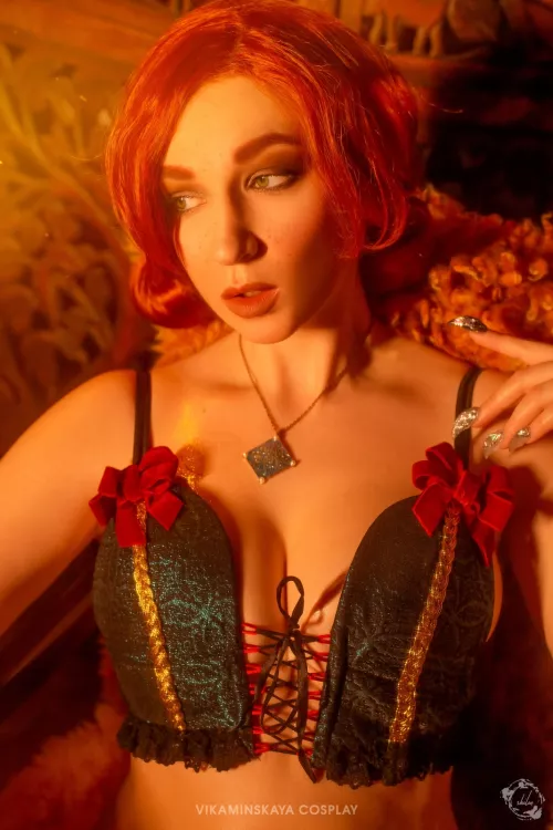 Triss Merigold by Vikaminskaya by vikaminskaya