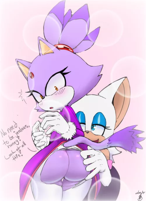 Would be interesting to see these two interact (delicioussoup) by SonicSpeedster18