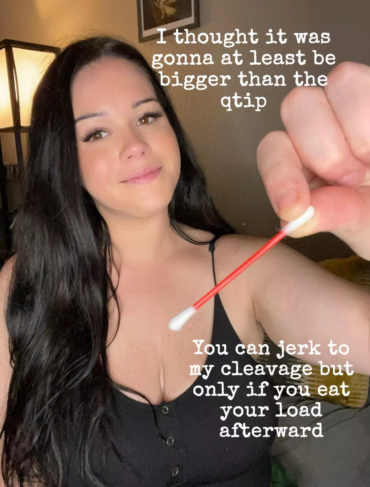 you better lick it all up when you’re done! posted by mrshumiliation