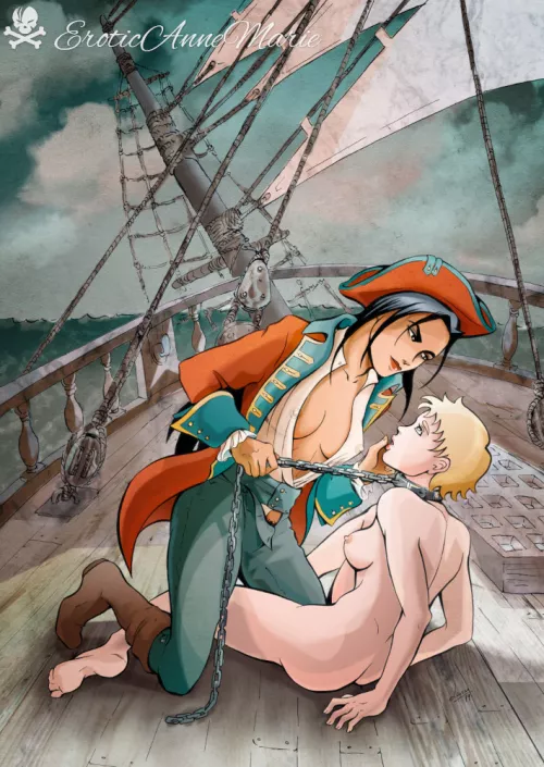 You're mine [EroticAnneMarie] (ReinaCanallaArt) by ReinaCanalla