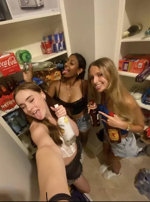 3 teen friends by BlackberryMuch2960