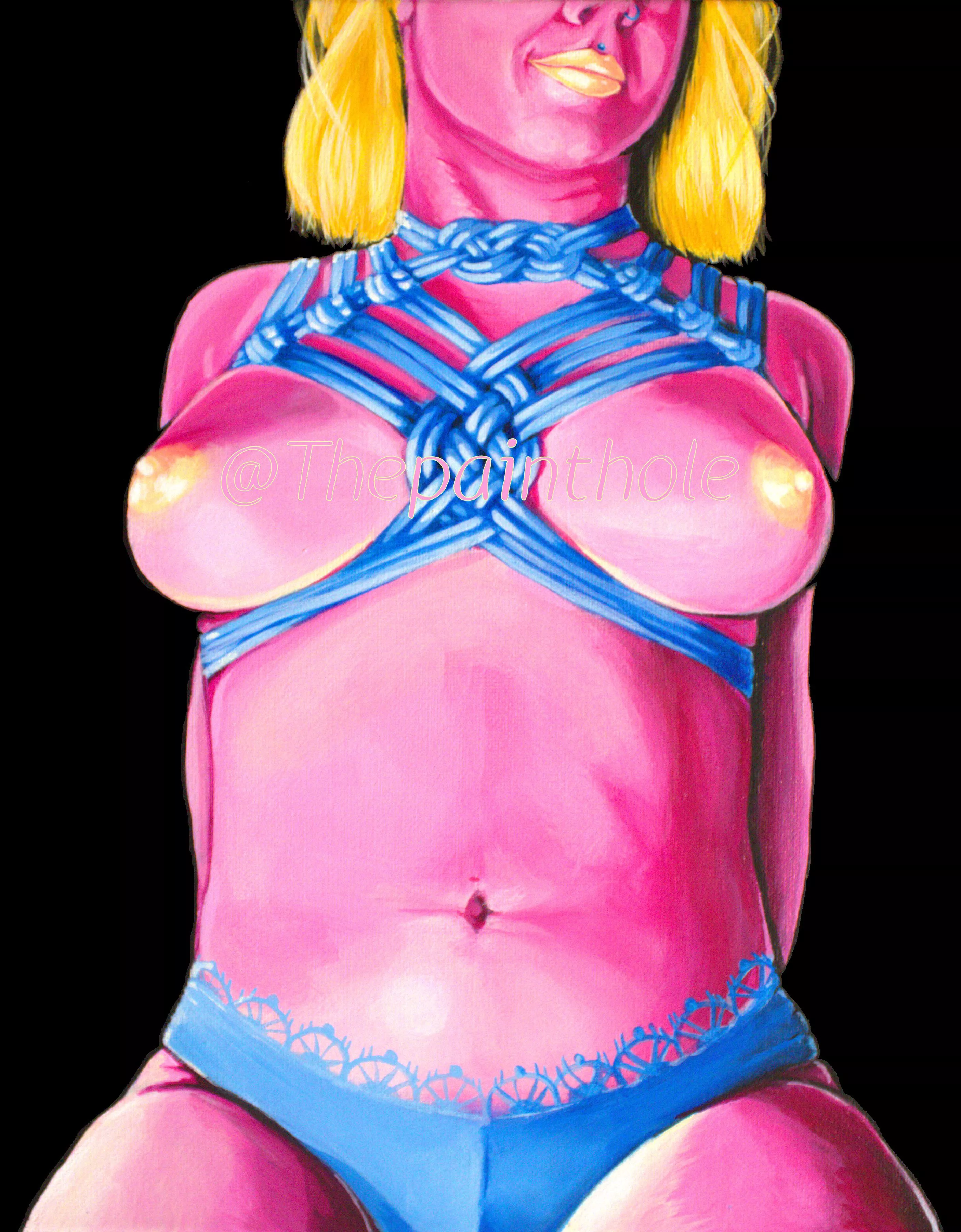 Acrylic on canvas painting :) posted by Omphidian