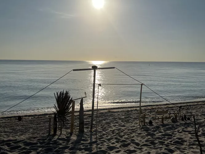 Beach Art, Haulover Beach, Florida by TheProfessorO