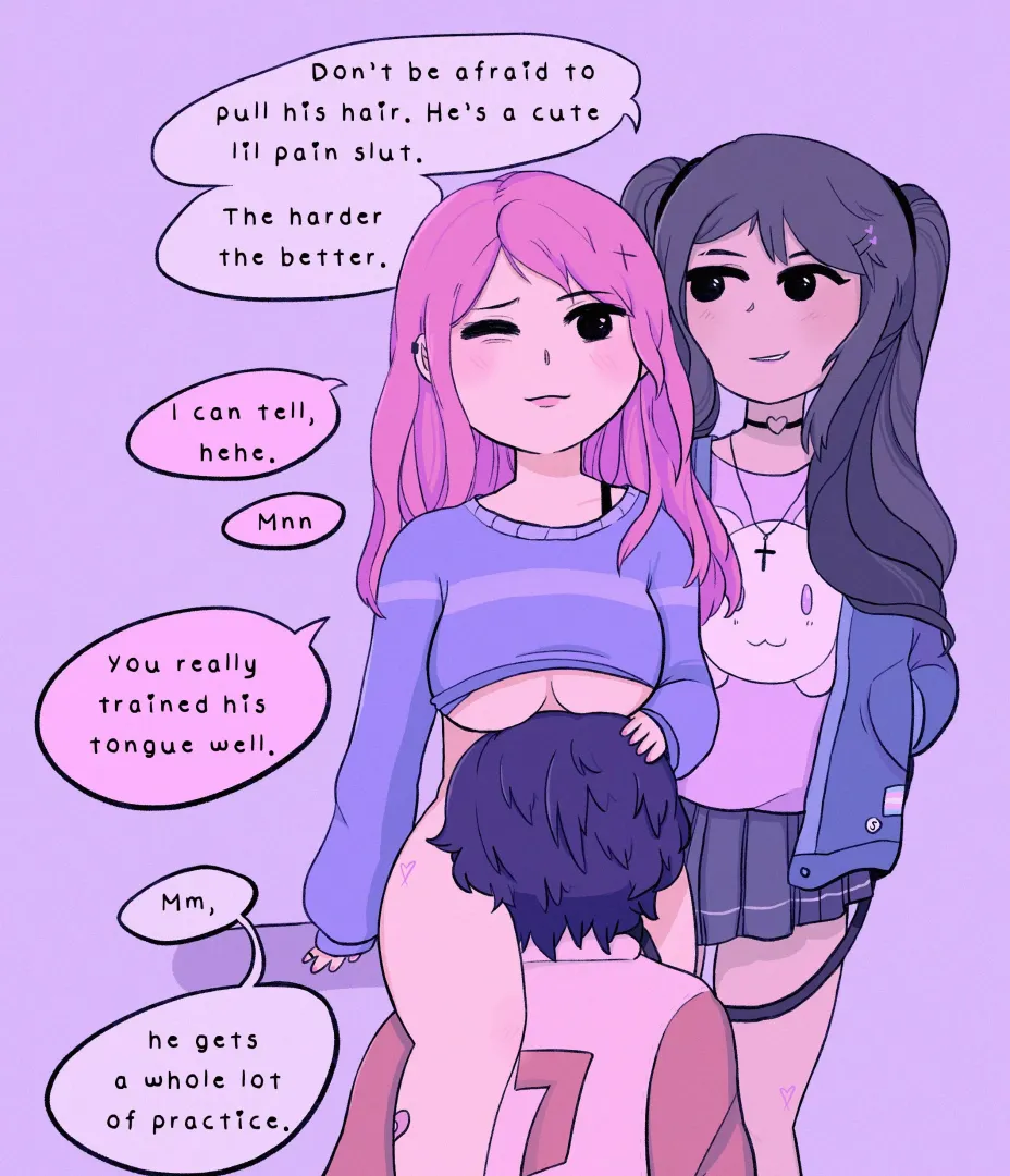 BFF Bonding Time ☆ 2 dommes 1 sub~ [OC] by Tiny-Bison-5662