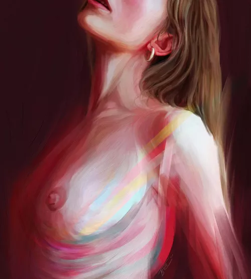 Crimson fatigue, by me 🫀 by ffffff52_art