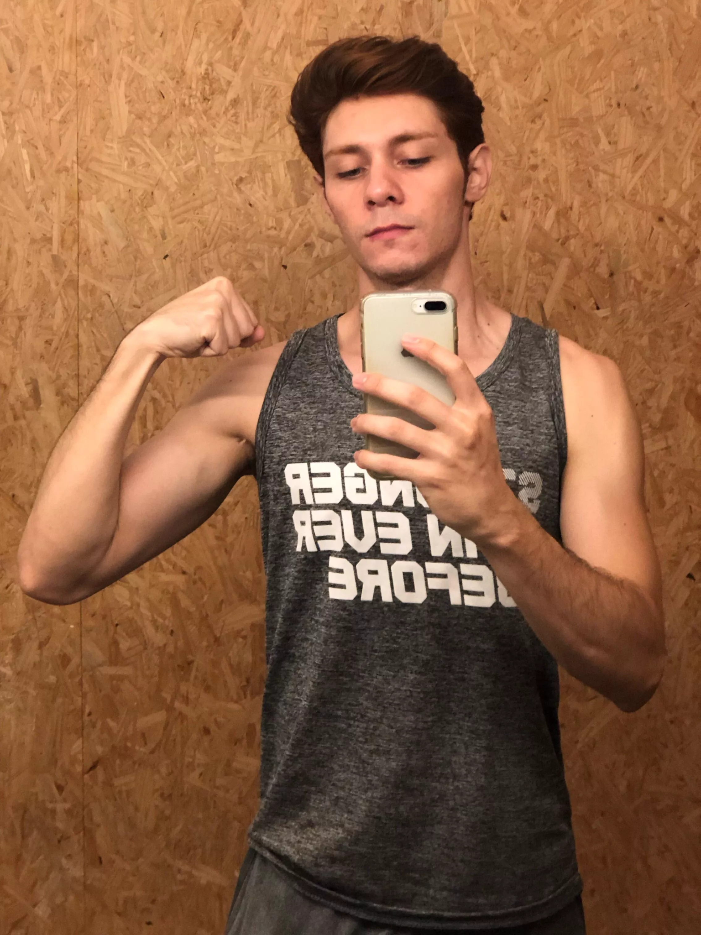 Do you worship my lean body? posted by Bruce_redhead