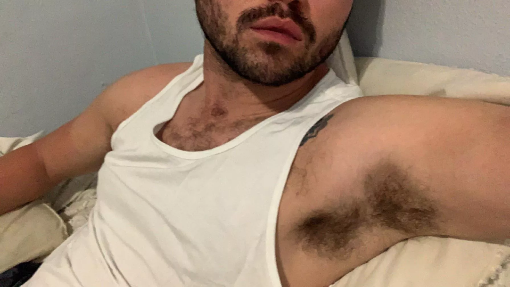 Even the smell of my own pits makes me horny. posted by Fuck_me_in_your_car_