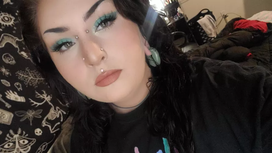 gotta smile more 🥴 by chubbygothbabe