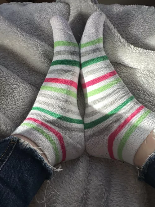 Green stripes by April_Soles