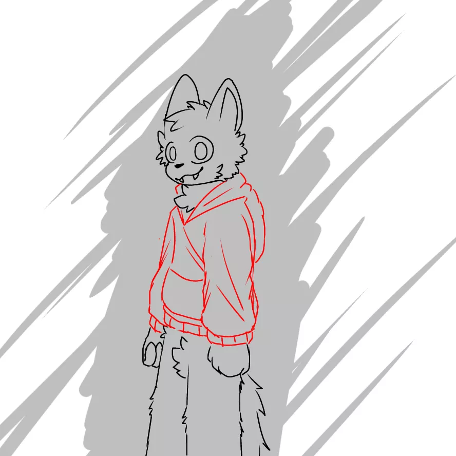 hi hi, just a little practice on perspective and clothes fold, feedbacks are appreciated posted by Soft_Snowyfox