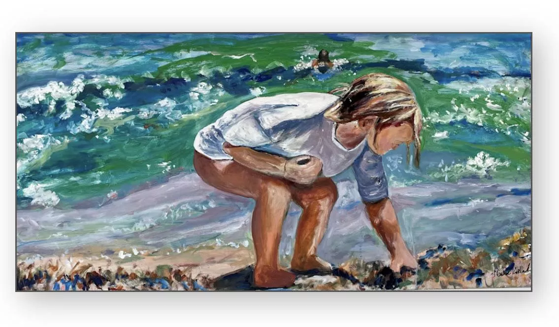 I live on the beach and love to paint all things beach! posted by Marlenekurland