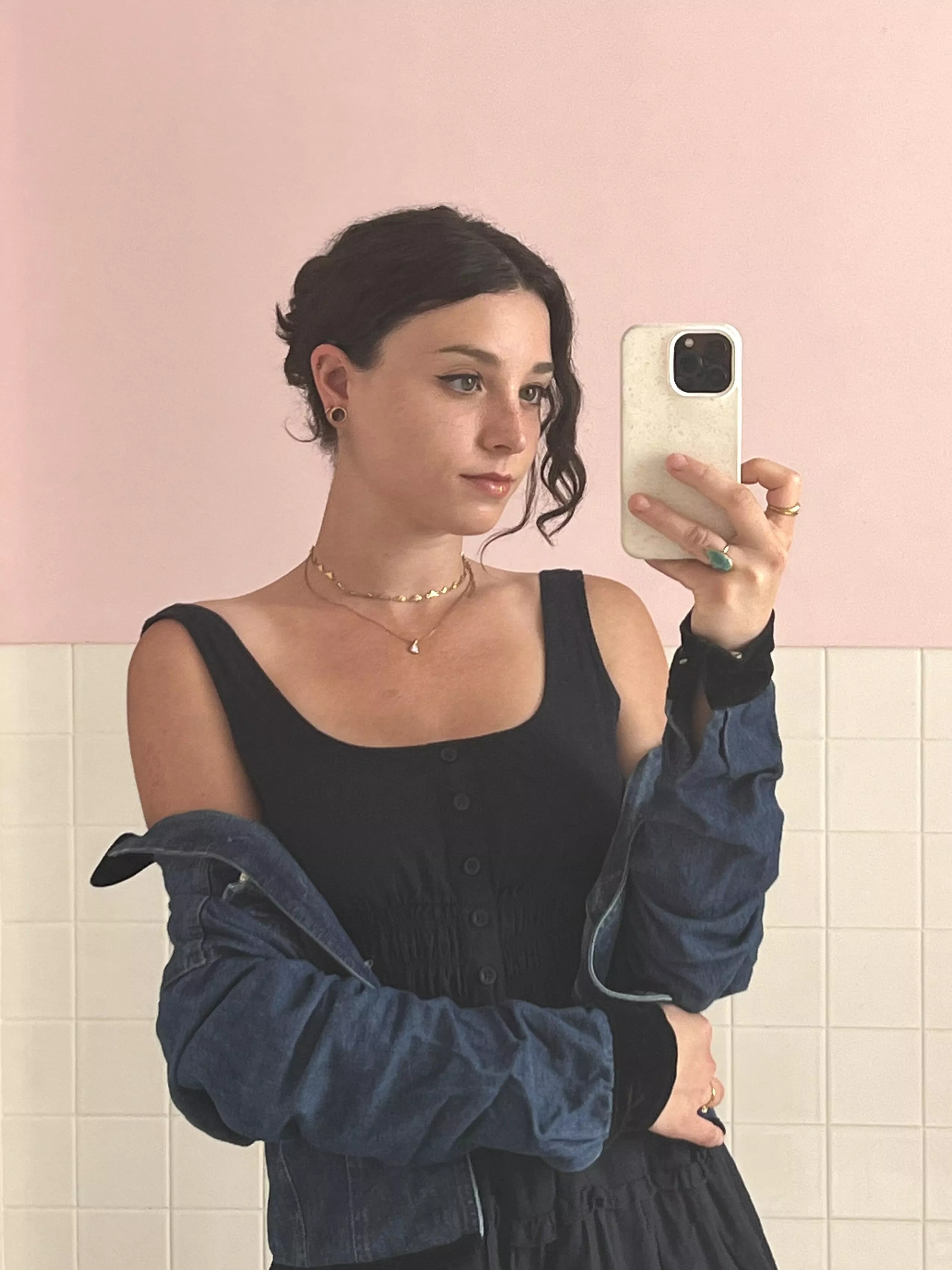 I love wearing my hair up 💞 posted by forest--fox